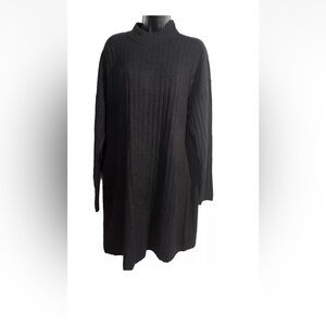 Hilary Radley Ladies Sweater Dress Black XL